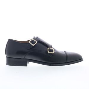 Pastori by Di Bianco Mens Remus Black Shoes (NWT)